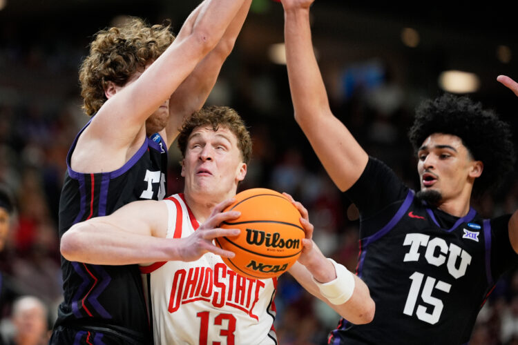 Xavier Edmonds' Layup With 4.3 Seconds Left Lifts TCU To 66-64 March Madness Win Over Ohio State